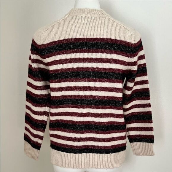 BANANA REPUBLIC STRIPED WOMEN SWEATER - Picture 6 of 9